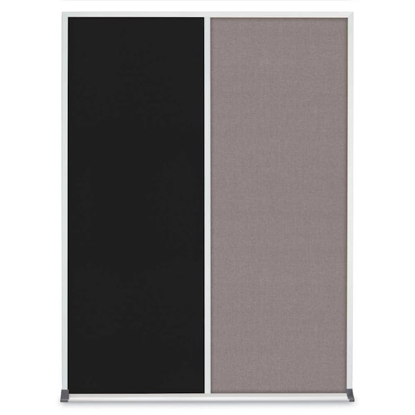 Double Door Radius Corkboard, 48"X36", B